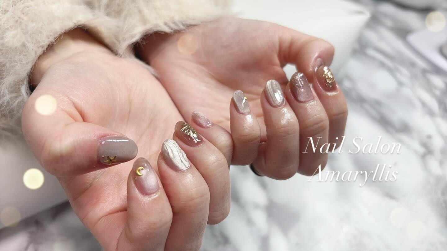 大人ニュアンスネイル💅✨